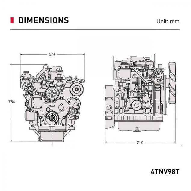 Yanmar 4TNV98T-GGEA