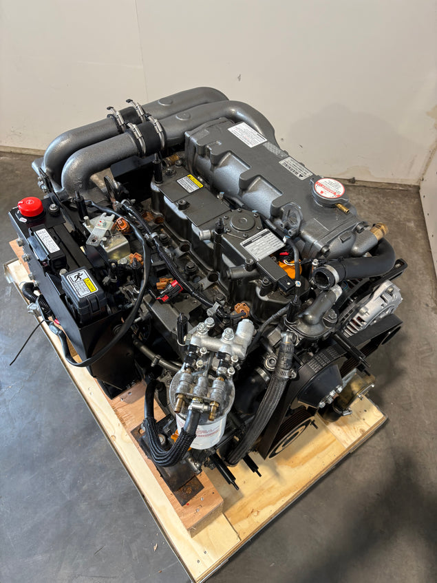 Yanmar 4JH80 Scheepsmotor (Voor onderdelen)