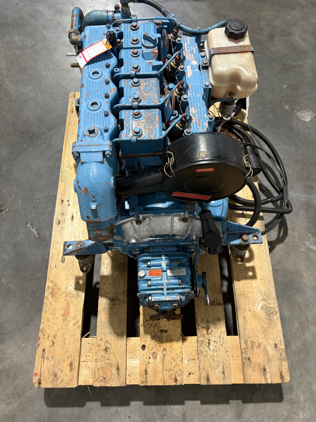 Moteur Lister Petter LPW4 40CV pour bateau