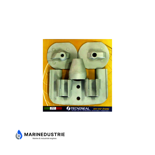 Yanmar staartstuk anode kit Aluminium – 196450-02490