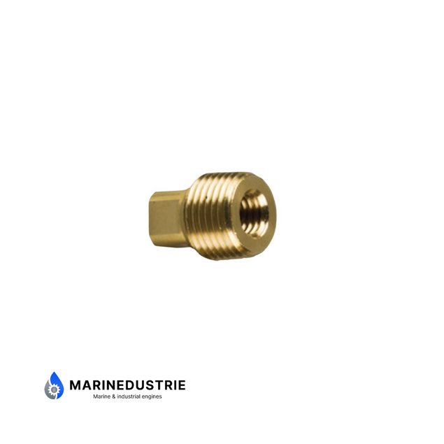 Volvo Penta messing plug ½" BSPT potloodanode - 838929
