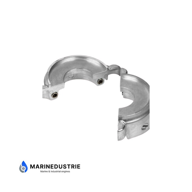 Volvo Penta split kraag anode set voor Saildrive (complete kit) - Zink - 22651246
