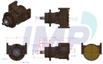 Pompe à turbine Volvo Penta TAMD61, TAMD71, TAMD102D, TMD121, MD100A, MD120A - 3829311 846354 822787