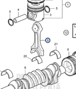 Bielle Volvo Penta D4/D6 21359313 21969454 23295949