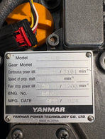 Moteur Yanmar 4JH80 (pour pièces)