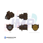 Pompe à turbine Scania D8 D9 DN9 DS9 - 1785244 1119309