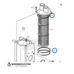 O-Ring Volvo Penta - 3838336 montage
