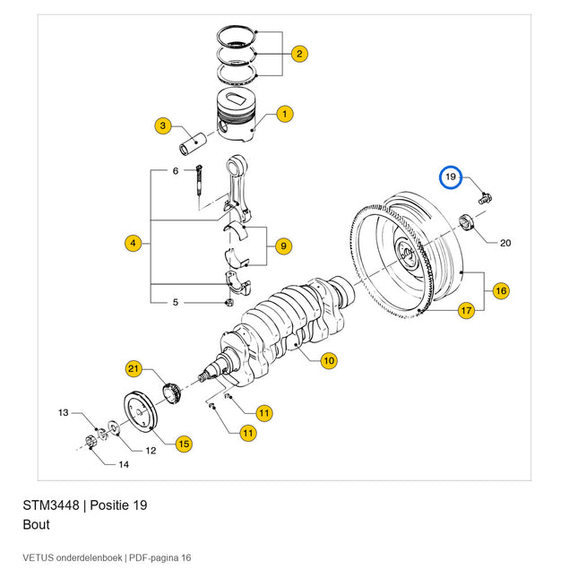 Bout - Vetus - STM3448