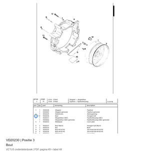 Bout - Vetus - VD20230