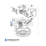 Volvo Penta 130S 150S MS25S Saildrive motorsteun - 3586700