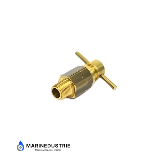 Volvo Penta Koelwater aftapkraan MD1 MD2 MD3 MD5 MD6 - 807036