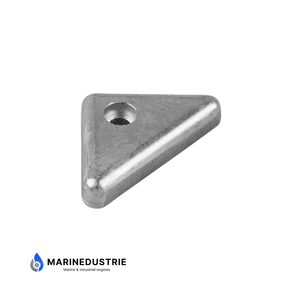 Anode plaque triangulaire Volvo Penta SX, DPX, XDP-X - aluminium - 872793