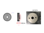 Pompe à turbine Perkins M185C M215C M225Ti M370Ti - 34449 33004
